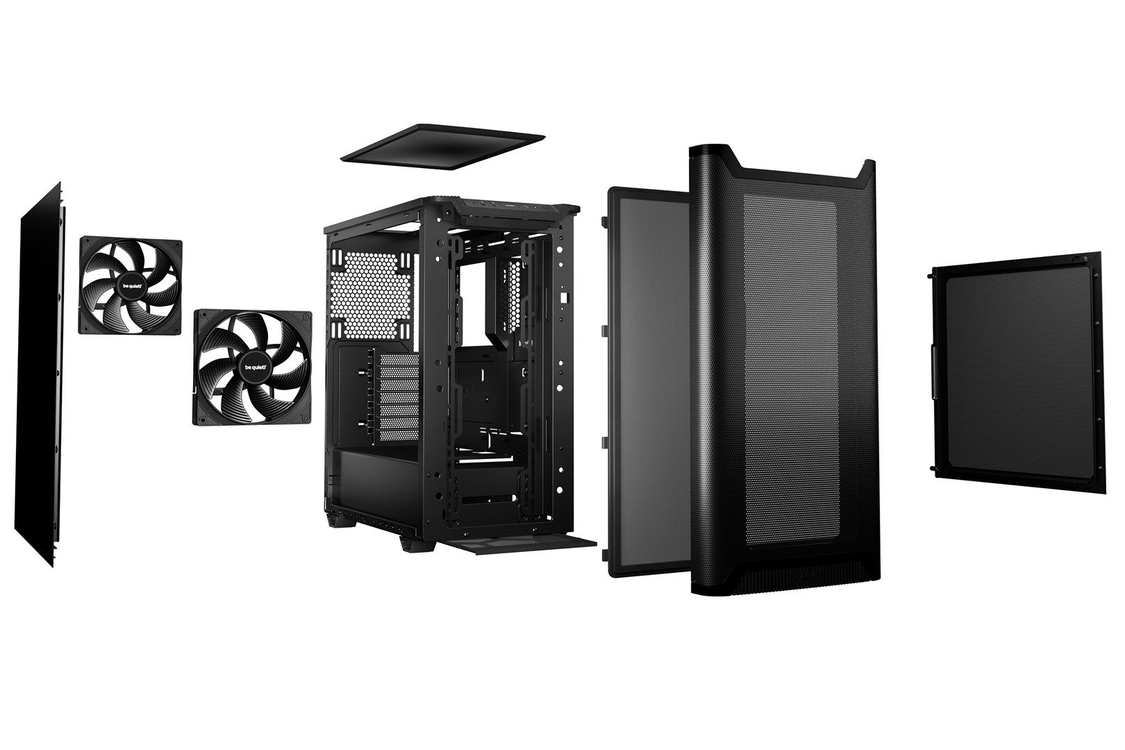 be quiet! PURE BASE 501 Airflow Black Midi Tower_5