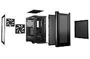 be quiet! PURE BASE 501 Airflow Window Black Midi Tower_5