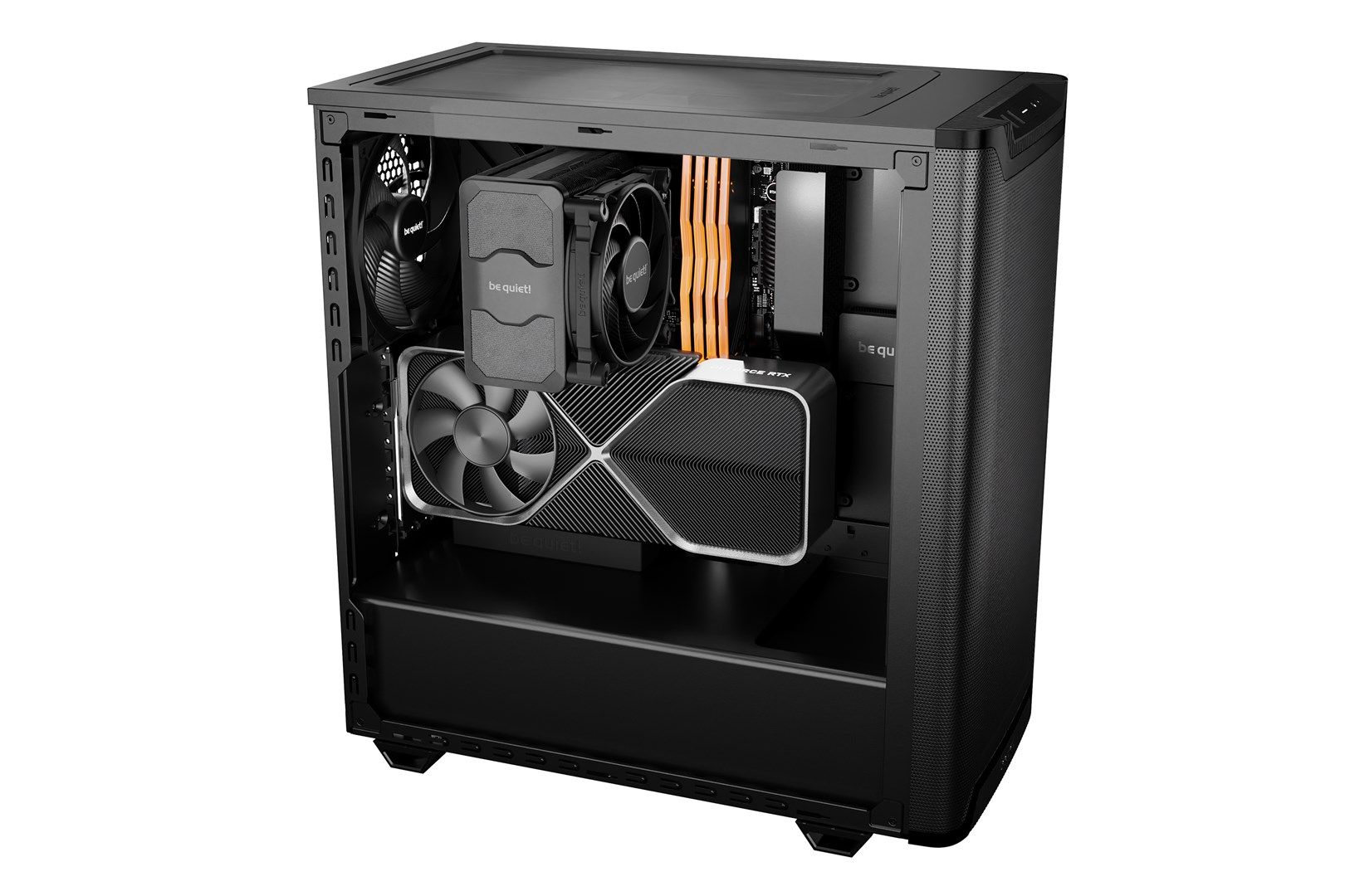 be quiet! PURE BASE 501 Airflow Window Black Midi Tower_6