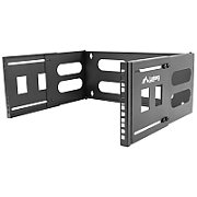 WALL MOUNT RACK 19  4U 497X400/240 BLACK LANBERG_1