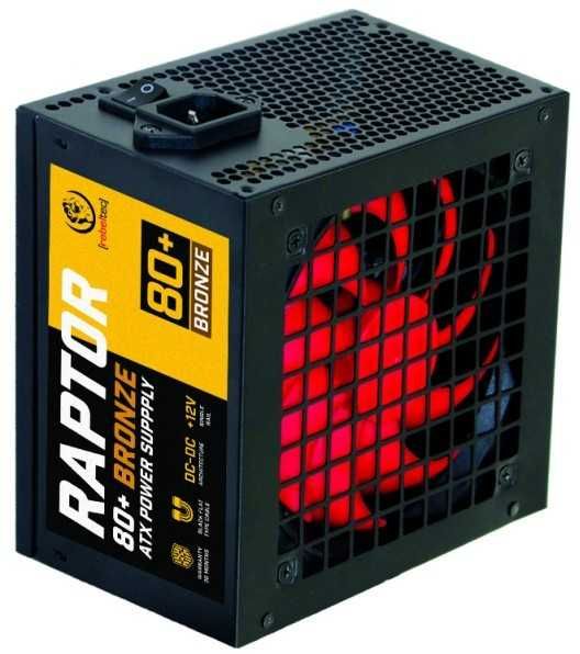 ATX Power Supply Rebeltec RAPTOR 500W  BRONZE 80+  Single Rail  DC-DC_1
