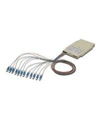 DIGITUS SpleiĂźkassette mit 12 Pigtails  vormontiert  LC  OM4_1
