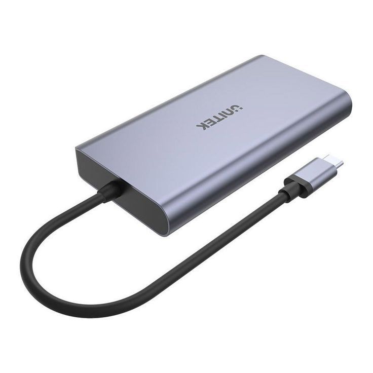 UNITEK uHUB S7 USB 3.2 Gen 1 (3.1 Gen 1) Type-C Grey_1