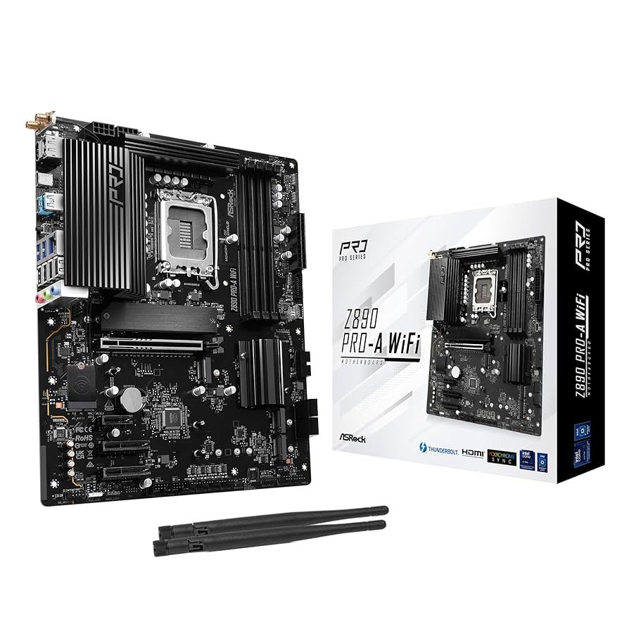 Asrock Z890 Pro-A WiFi Intel Z890 LGA 1851 (Socket V1) ATX_2