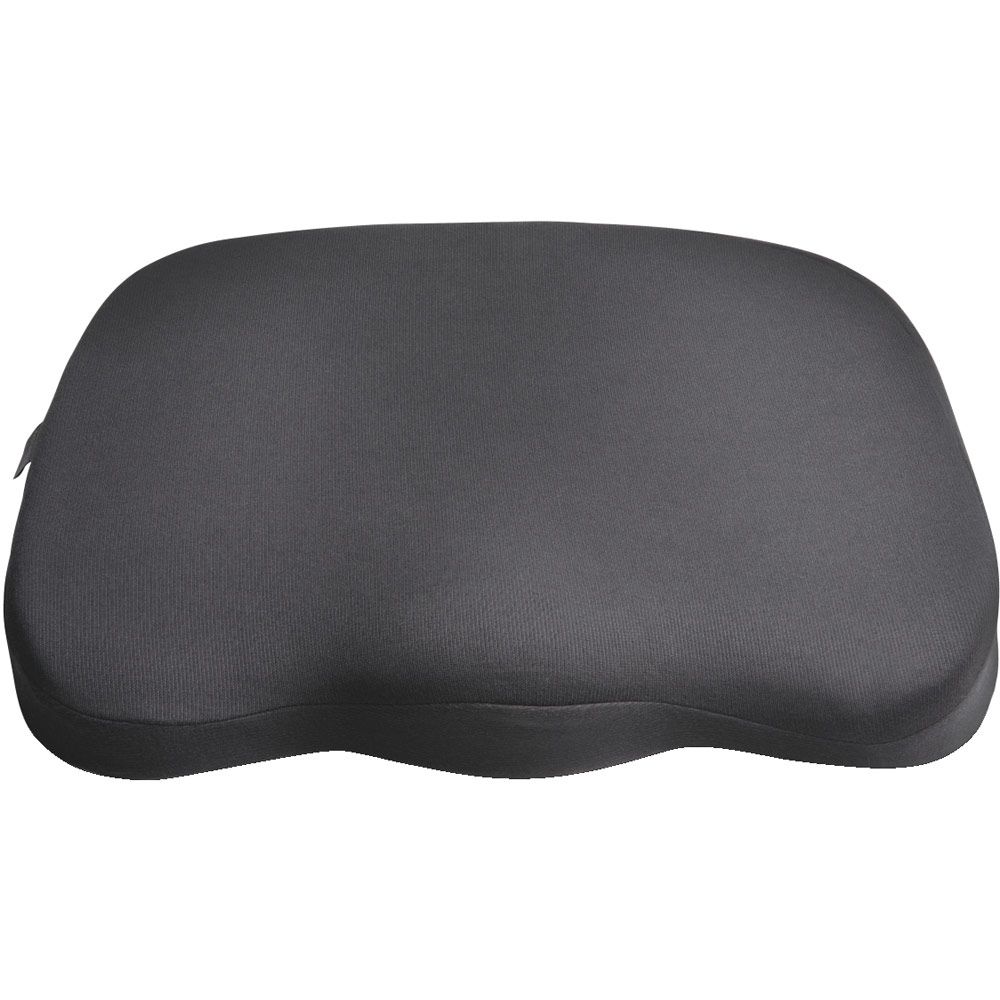 PERNA ERGONOMICA KENSINGTON, pentru scaun, spuma cu emmorie, husa lavabila, negru, 