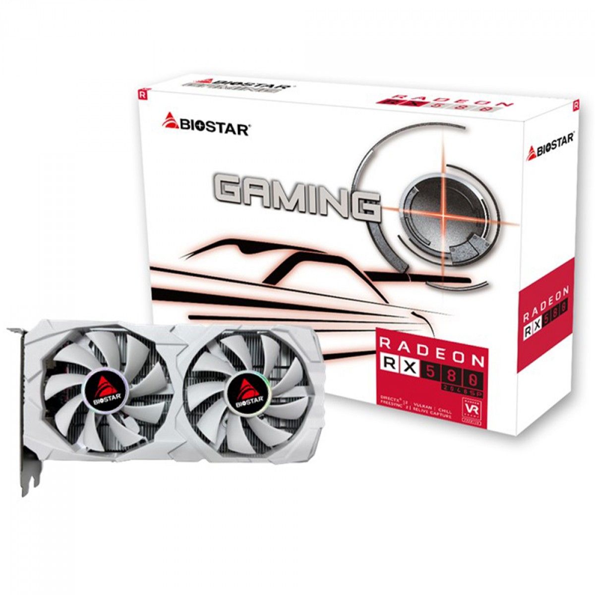 Karta graficzna BIOSTAR Radeon RX 580 8GB White D5_1