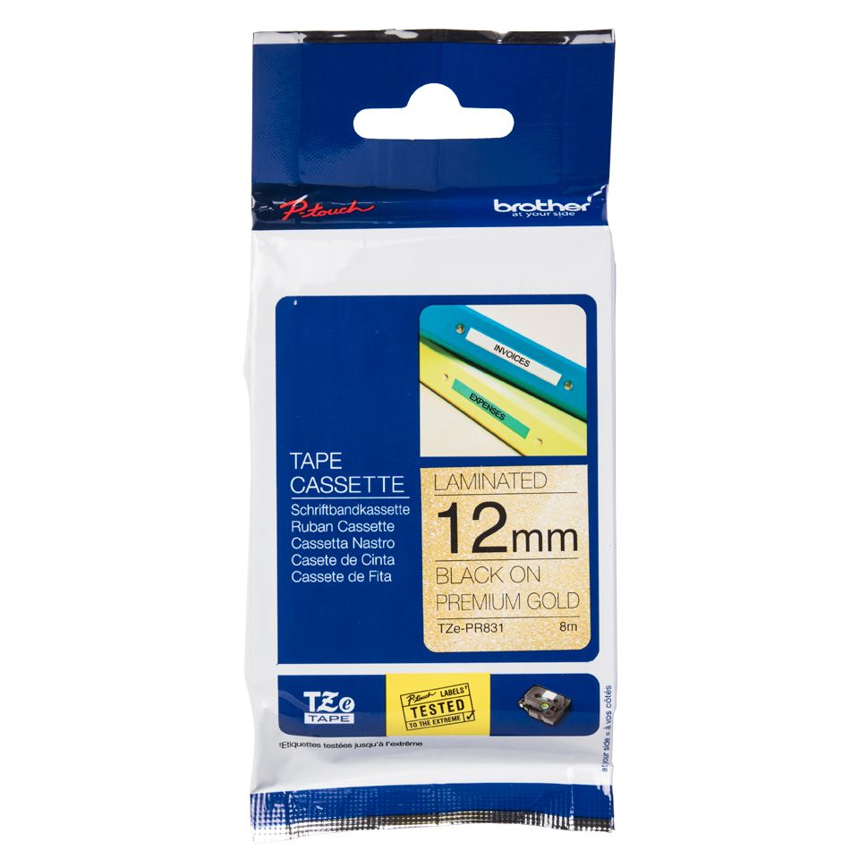 TZE-PR831 LAMINATED TAPE 12MM/PREMIUM GOLD ON BLACK_3