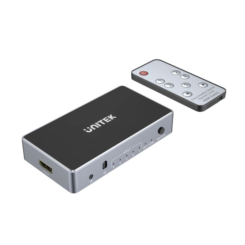 Unitek HDMI 1.4b 5 IN-1 OUT 4K Signal Switch_1