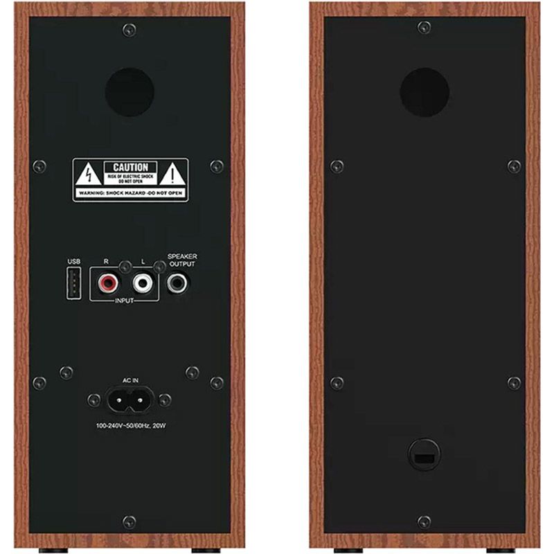 BOXE GENIUS 2.0, RMS: 14W (2 x 10W), wood, Bluetooth, 