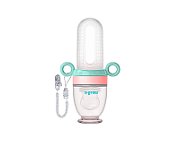 Dizpozitiv de hranire cu 2 tetine : suzeta fructe + lingurita, U-Grow_1