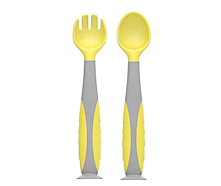 Set lingurita si furculita , galben, U-Grow_1