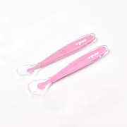 Set 2 lingurite silicon , roz, U-Grow_2