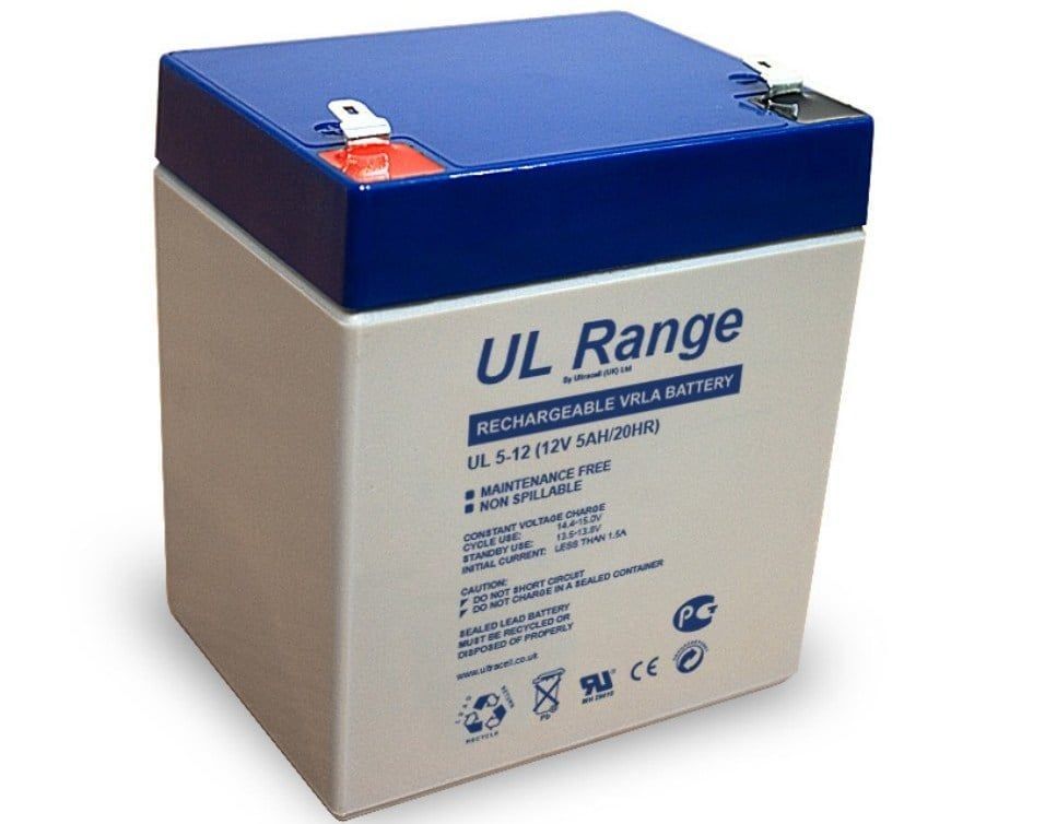 BATTERY 12V 5AH/UXL5-12 ULTRACELL_1