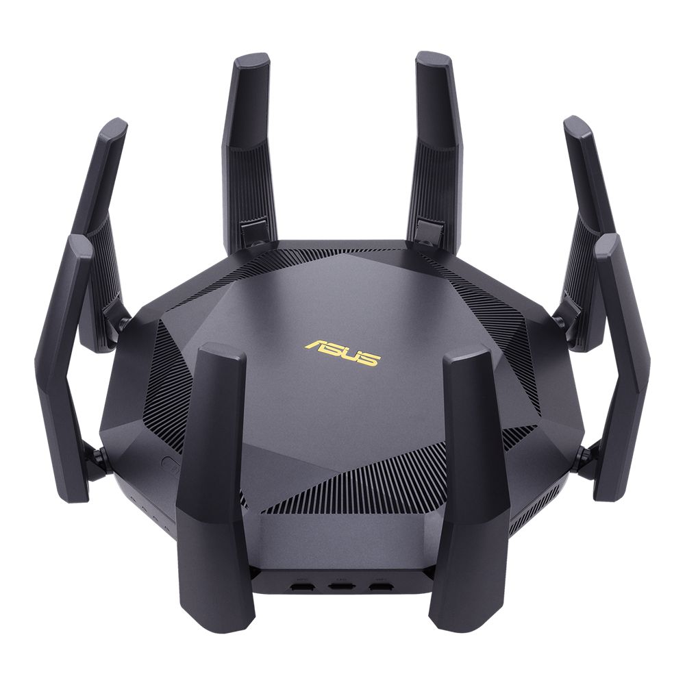 ASUS RT-AX89X AX6000 AiMesh router wireless Ethernet Bandă dublă (2.4 GHz/ 5 GHz) 4G Negru_1