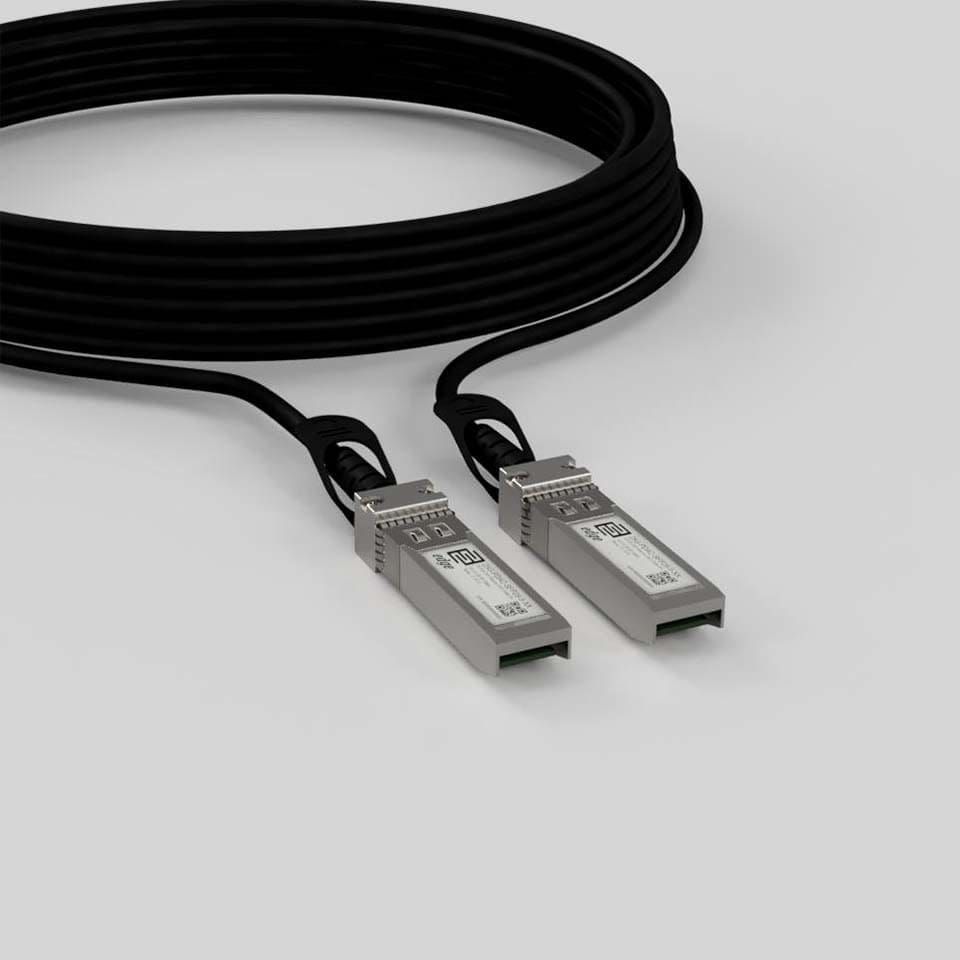 Dell compatible 25G SFP28 to SFP28 Twinax Passive Copper Cable (10.31-25.78 Gbps, Max. 5m, AWG 26, Temp. 0-70C)_1