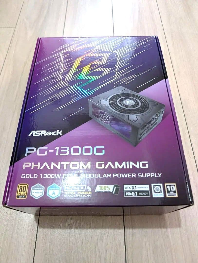 Zasilacz ASRock PHANTOM GAMING 1300W 80 Plus Gold_2