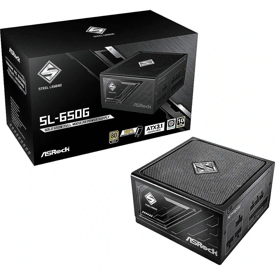 Zasilacz ASRock STEEL LEGEND 650W 80 Plus Gold_1