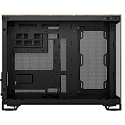 Carcasa CORSAIR 2500X Micro ATX Dual Chamber Black/Walnut Wood, Tempered Glass, mATX, Cooling Layout: Top: 3x120mm sau 2x140mm, Side: 2x120mm, Bottom: 3x120mm sau 2x140mm, Rear: 1x120mm, Expansion Slots 4, 2x2.5 SSD 2x3.5 HDD, no psu included_2