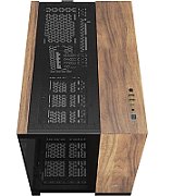 Carcasa CORSAIR 2500X Micro ATX Dual Chamber Black/Walnut Wood, Tempered Glass, mATX, Cooling Layout: Top: 3x120mm sau 2x140mm, Side: 2x120mm, Bottom: 3x120mm sau 2x140mm, Rear: 1x120mm, Expansion Slots 4, 2x2.5 SSD 2x3.5 HDD, no psu included_4