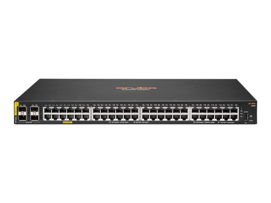 HPE ANW 6100 48G CL4 4SFP+ 740W Switch_1