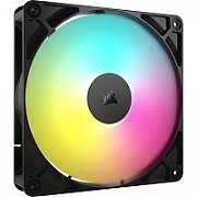 Ventilator Carcasa CORSAIR RS140 2x140mm ARGB NEGRU, viteza 0.330-1700 RPM +/- 10%, Airflow: 14.6-95.5 CFM, Presiune Statica: 0.11-3.46 mm-H2O, Nivel de zgomot: 10-36dBA_1