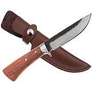 Welde hunting knife made of Damascus steel WH04DM_1