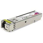 GLC-BX40-D Compatible 1000BASE-BX-D BiDi SFP 1550nm-TX/1310nm-RX 40km DOM Simplex LC SMF Transceiver_1