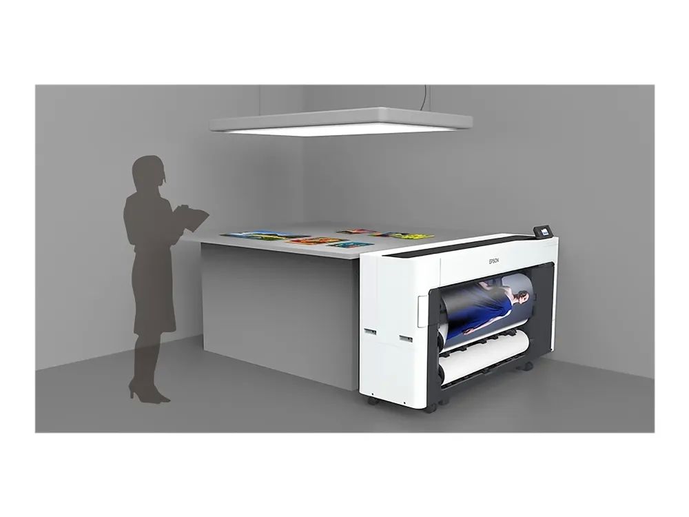 EPSON SC-T5700D A0 LARGE FORMAT TECHNICAL PRINTER, Tehnologie: Ultrachrome® XD3, 6 culori, Rezolutie printare: 300 x 600 DPI, Rezolutie maxima printare: 2.400 x 1.200 DPI, Formate hartie: 17