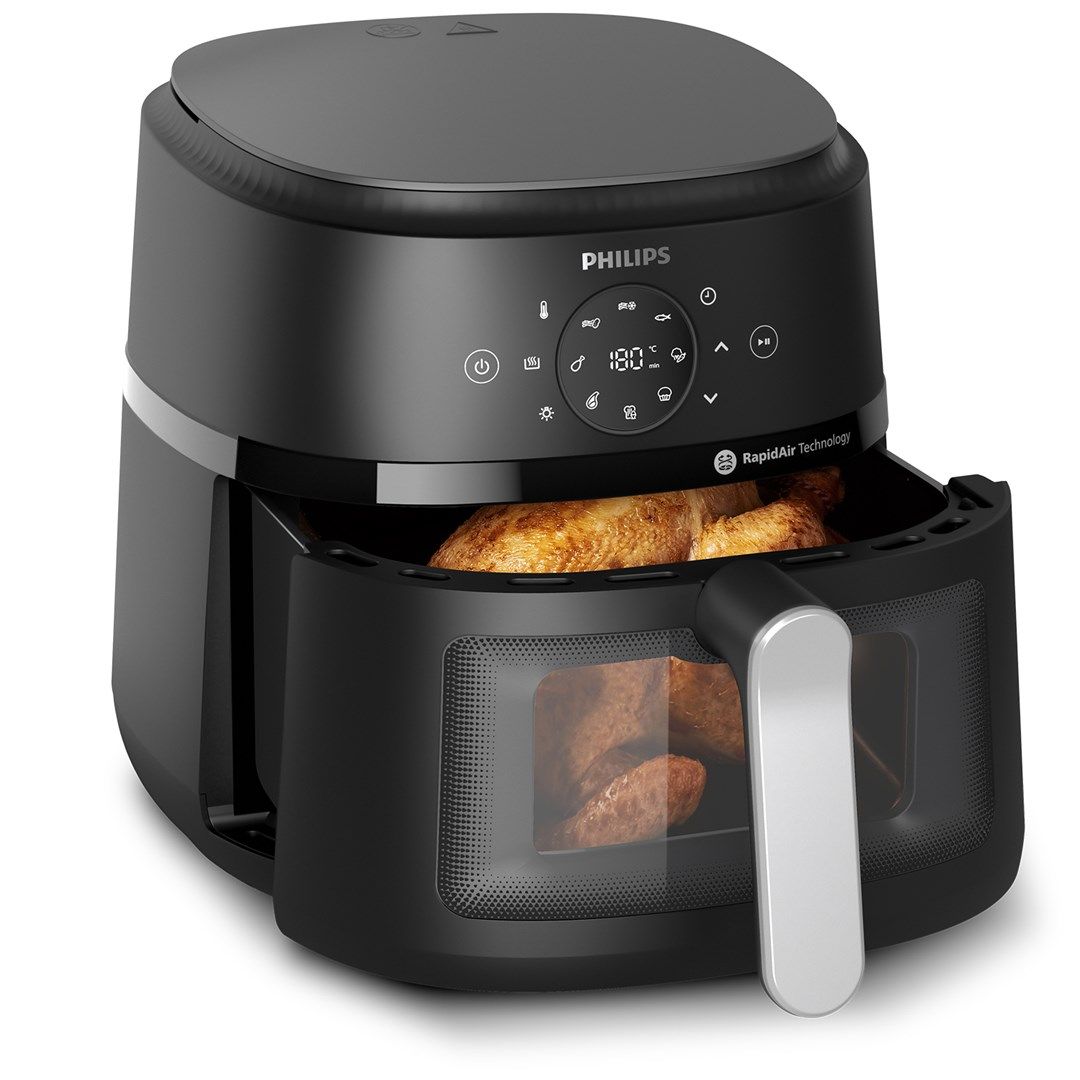 Philips 2000 series NA231/00 Airfryer 6.2 L (Silver)_6