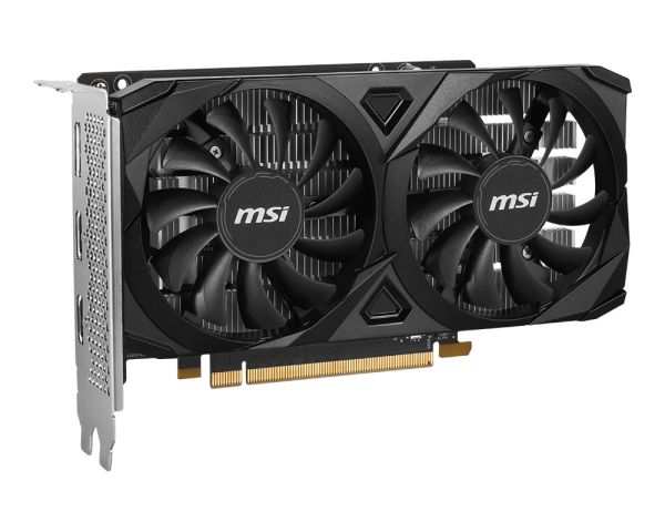 MSI Video Card Nvidia GeForce RTX 3050 VENTUS 2X E 6G OC, 6GB GDDR6, 96bit, Boost: 1492 MHz, 2304 CUDA Cores, PCIe 4.0, 1x DP 1.4a, 2xHDMI 2.1a, RAY TRACING, Dual Fan, 300W, 3Y_3