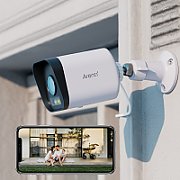 Camera supraveghere Arenti, 2.5K, 4 MP, bullet, wireless 2.4 GHz, BLE 5.0, microSD max 256GB, exterior, night vision 10m, audio bidirectional, compatibil Alexa si Google Assistant, , 