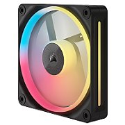 Ventilatoare Carcasa CORSAIR iCUE LINK LX120 REVERSE 1x120mm RGB NEGRU, viteza 2400 RPM +/- 10%, Airflow: 70 CFM, Presiune Statica: 3.8 mm-H2O, Nivel de zgomot: 35.1 dBA_1