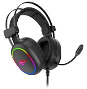 Havit GAMING HEADPHONE RGB BLACK 2016D Headset Wired Head-band_1