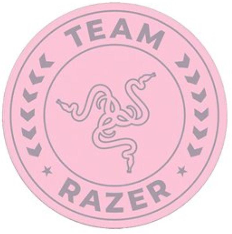 Covor de podea Razer Team, stratul superior: 100% catifea din poliester reciclat, stratul central: 100% material netesut reciclat, stratul inferior: strat de bază antiderapant din silicon, roz_1