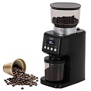 Adler Burr Coffee Grinder | AD 4300 | 180 W | Coffee beans capacity 300 g | Black_1