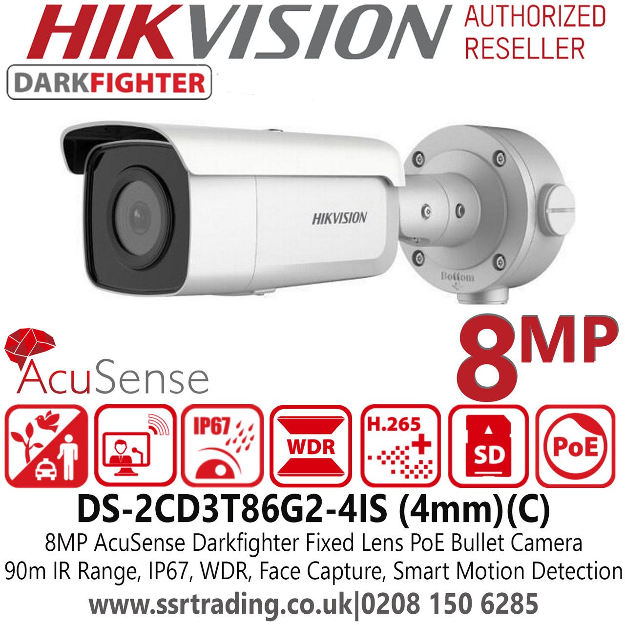 DS-2CD3T86G2-4IS(4mm) IP Tube Camera_6