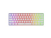 GAMING KEYBOARD GENESIS THOR 660 G2 US WHITE WIRELESS RGB MECHANICAL GATERON RED_1