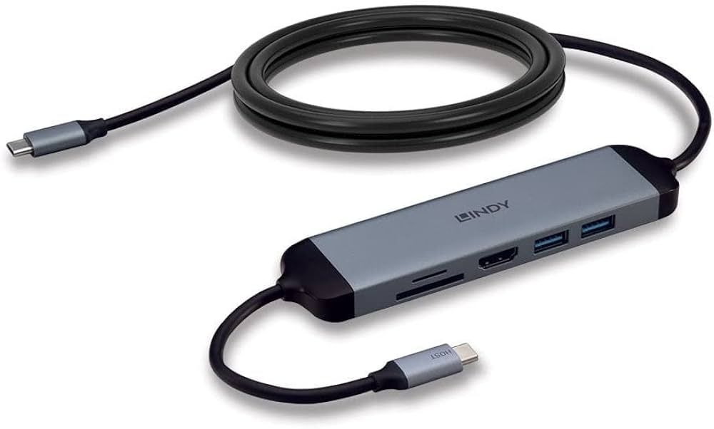 LINDY DST-Micro 140 USB Typ C 4K Laptop Micro Dockingstation_2