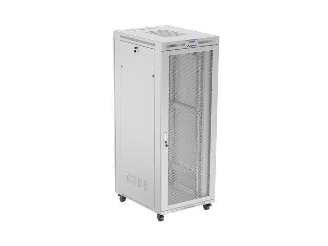 FLOOR-STANDING RACK CABINET 19  42U 800X1000 GREY PERFORATED LCD DOOR LANBERG (FLAT PACK)_1