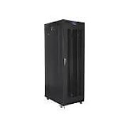 FLOOR-STANDING RACK CABINET 19  27U 800X1200 BLACK PERFORATED LCD DOOR LANBERG (FLAT PACK)_1