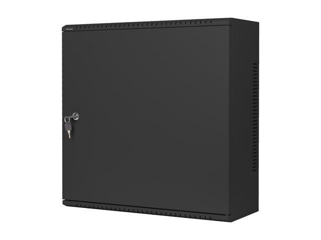WALL-HUNG RACK CABINET 19  6U+3U 540X200 LOW-PROFILE BLACK LANBERG (FOLDED)_1