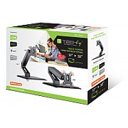 Techly Wandhalterung drehbar fĂĽr 1 Display 17-32  mit Gasfed_4