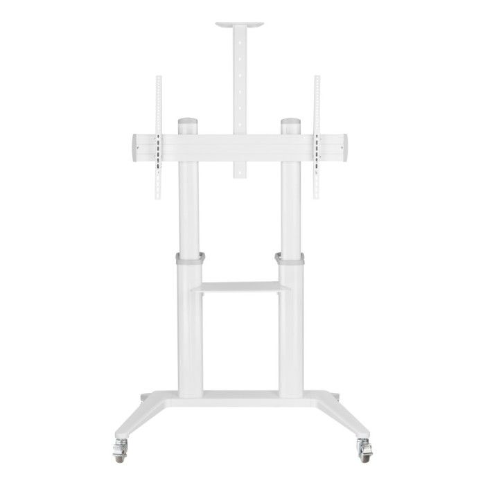 Mobile TV stand 70-120  up to 140kg adjustable 2 shelves_2