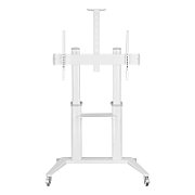 Mobile TV stand 70-120  up to 140kg adjustable 2 shelves_2
