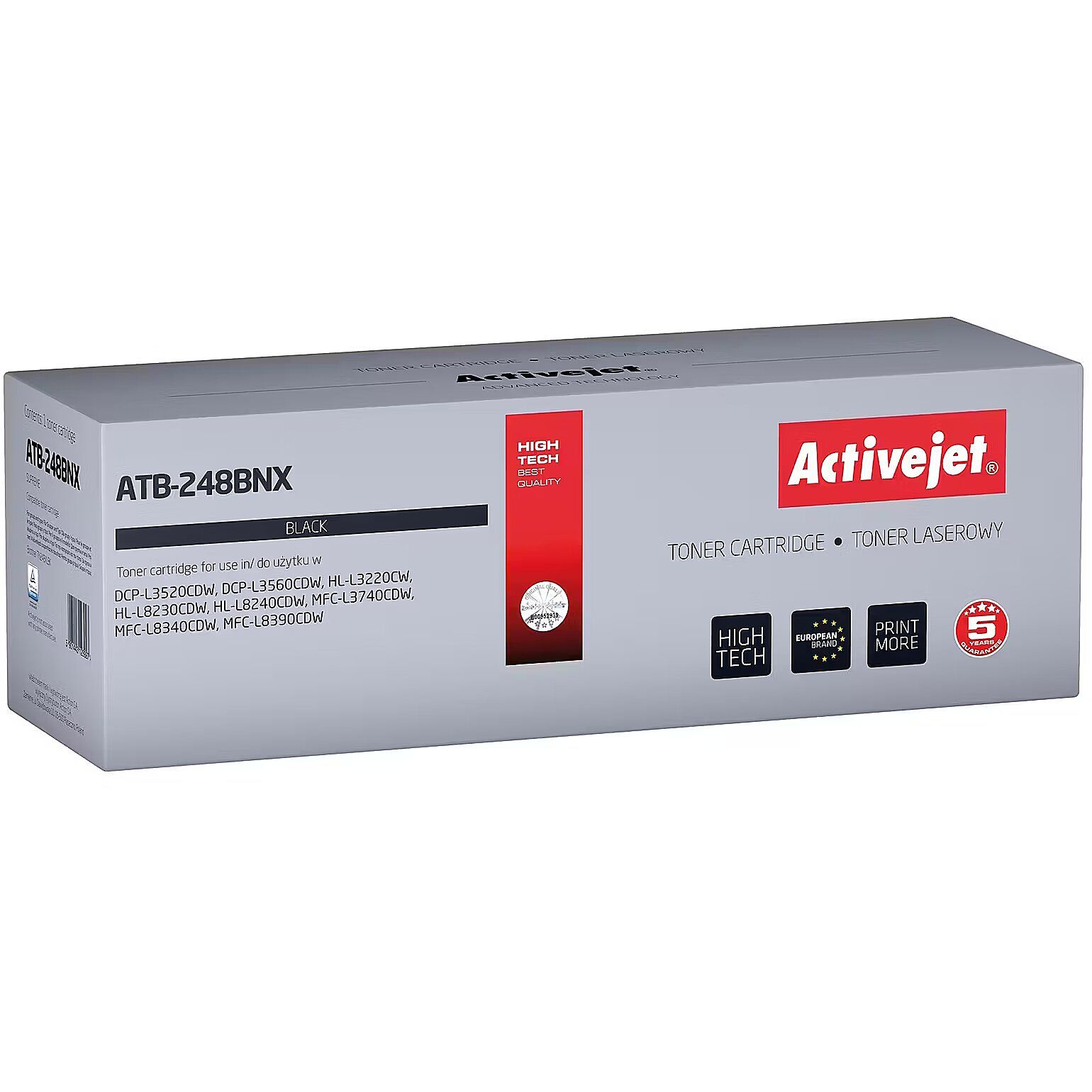 Activejet ATB-3600NXX Toner for Brother printers; ReplacementBrother TN3600XXL; Supreme; 11000 pages; black)_3