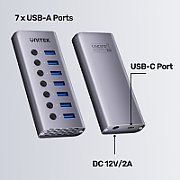 UNITEK HUB USB-A 7-IN-1 WITH SWITCHES_1