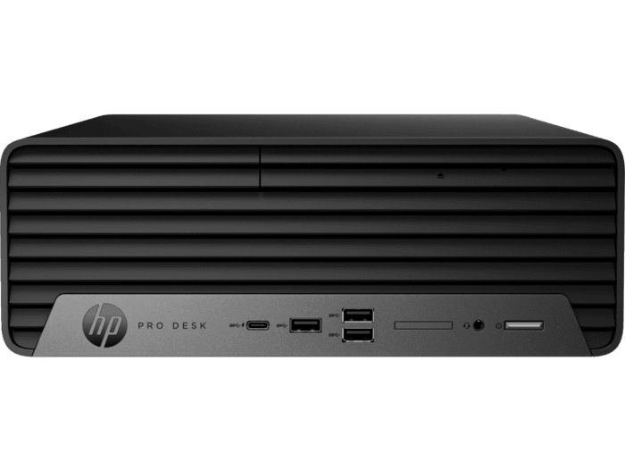 Desktop HP ProDesk 400 G9 SFF, Intel Core i5-13500 14 Core (2.5GHz, up to 4.8GHz, 24MB), video integrat Intel UHD Graphics 770, RAM 16GB DDR4 3200MHz (1x16GB), SSD 512GB M.2 2280 PCIe NVMe , DVD+/-RW, LAN 10/100/1000, porturi: 3x USB Type-A 10Gbps/ 3x USB Type-A 5Gbps/ 2x USB Type-A 480Mbps/ 1x USB_1