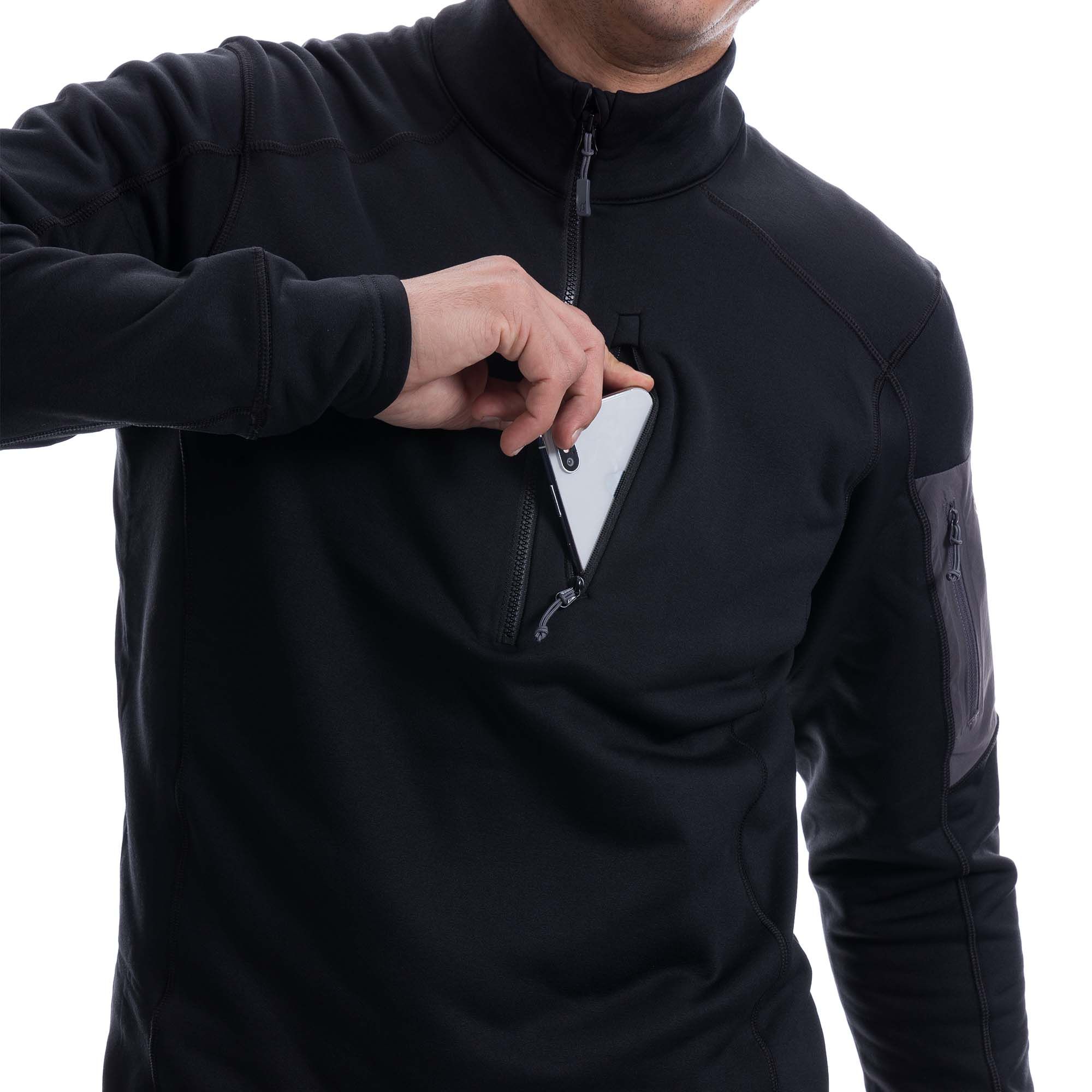 Sweatshirt modulus hoody-black-l RAB_2