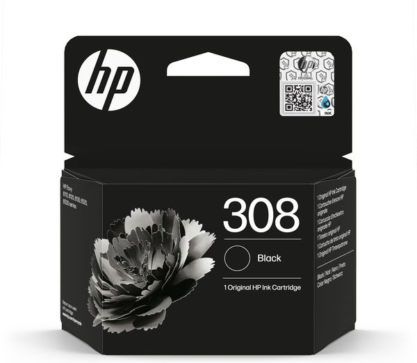 HP 308 BLACK ORIGINAL INK/EN/DE/FR/IT/PT/ES CARTRIDGE_1