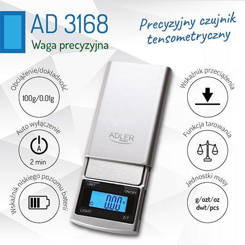 Precision scales Adler AD 3168_4